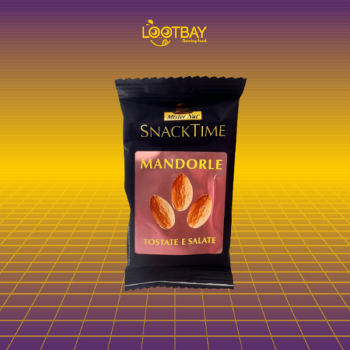 MisterNut Mandorle Tostate e Salate - Uno spuntino irresistibile che unisce croccantezza e gusto unico.